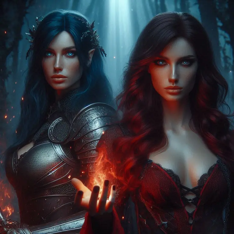 Qurina and Lyra - The Veil of Shadows's avatar