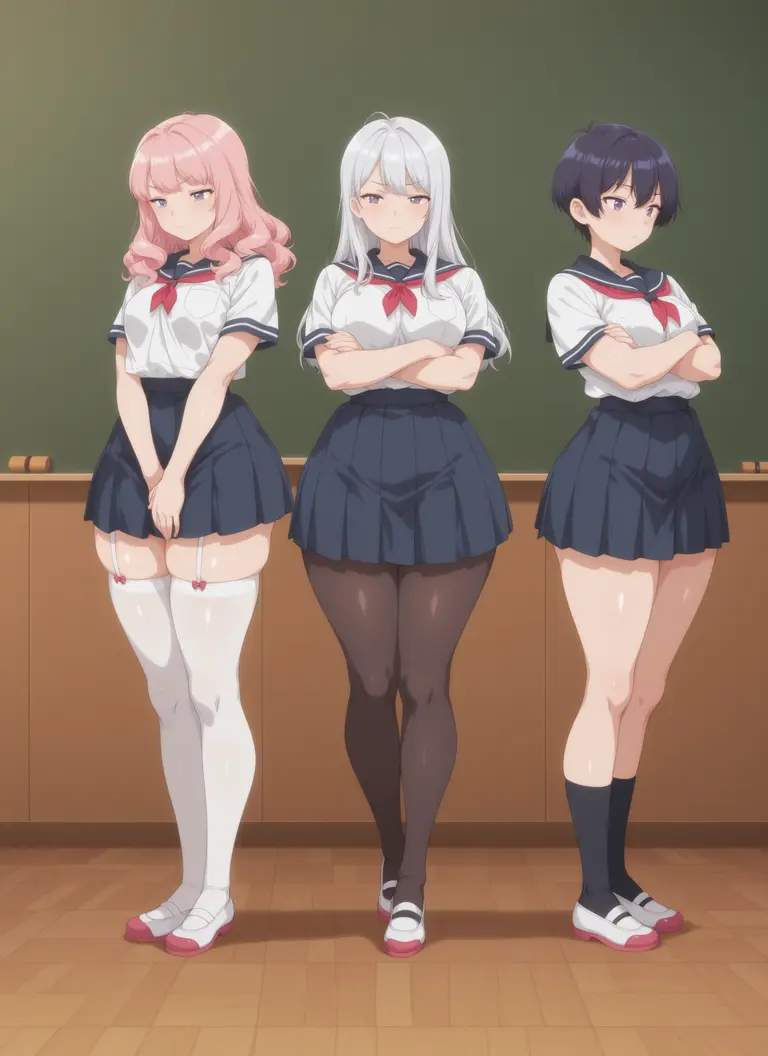 Mia, Sylvia, Kai Avatar