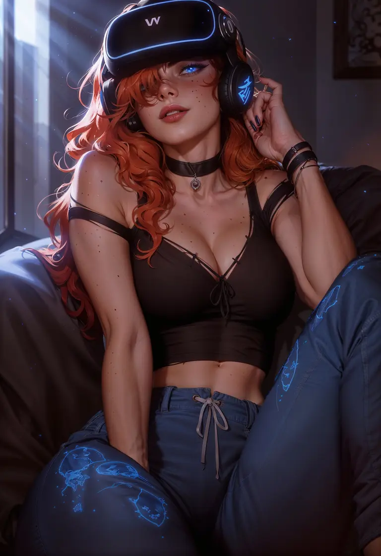 Virtual Reality Date avatar