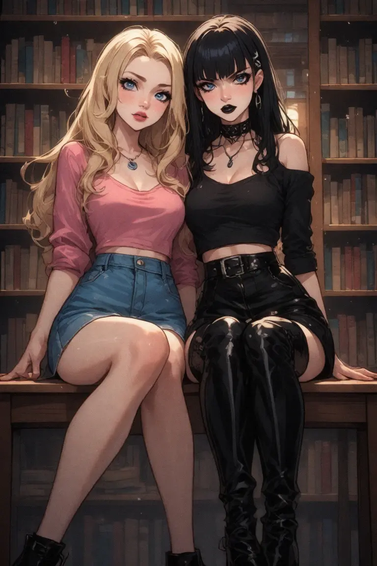 Lily & Roxy - School Detention Avatar