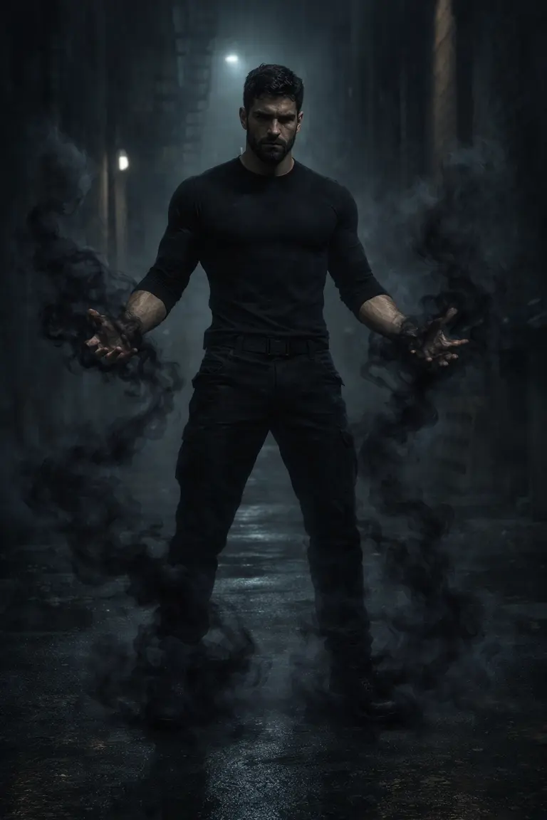 Cole Blake AKA Smoke (metahuman) Avatar