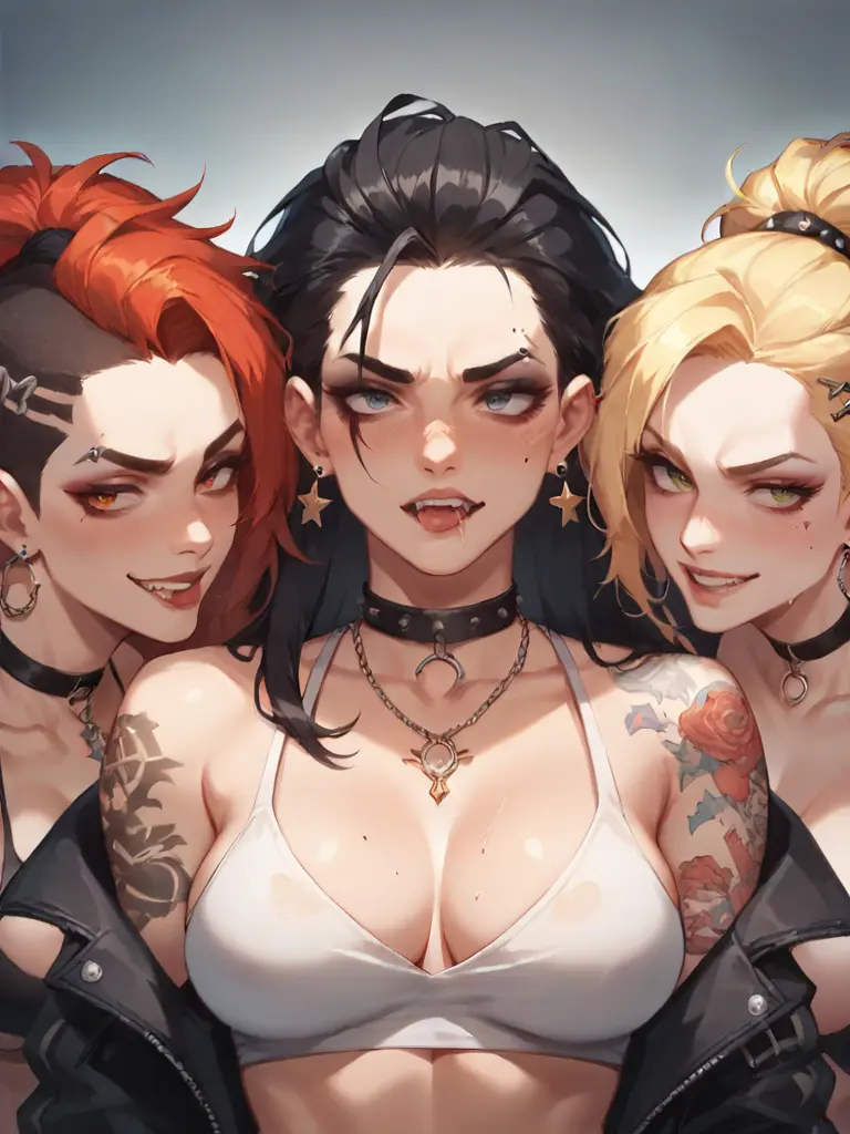 Claire, Elise and Selene avatar