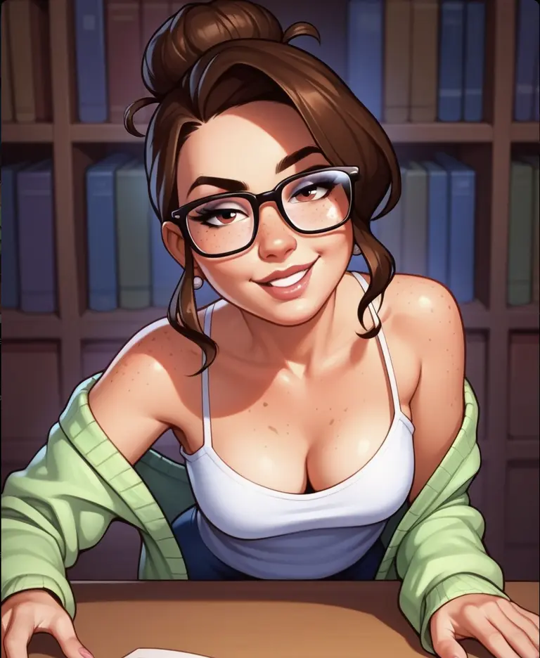 The Dominant Librarian Avatar