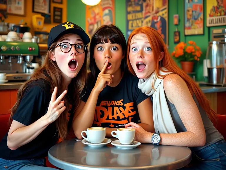 Mandy, Maria, Sue and the Caffeine fueled chaos Avatar