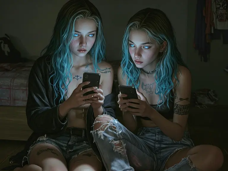 Cher and Dione and the hypnosis app  avatar