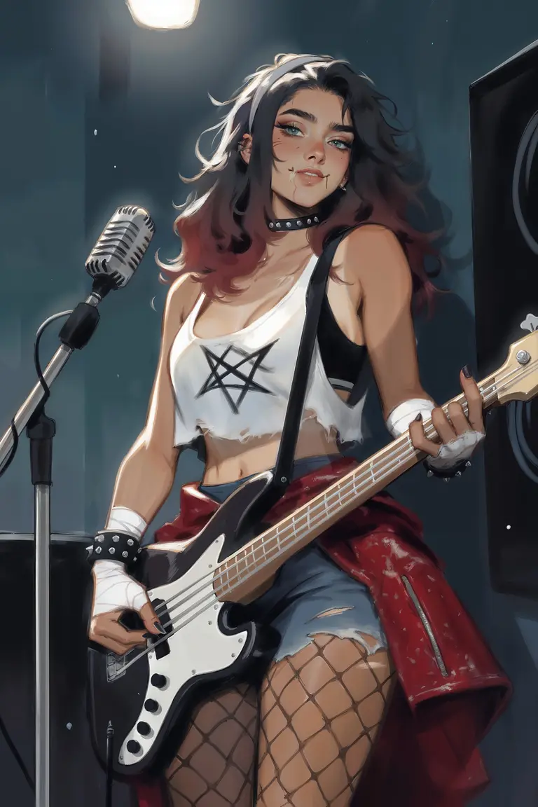 Latina Punk Rocker Avatar