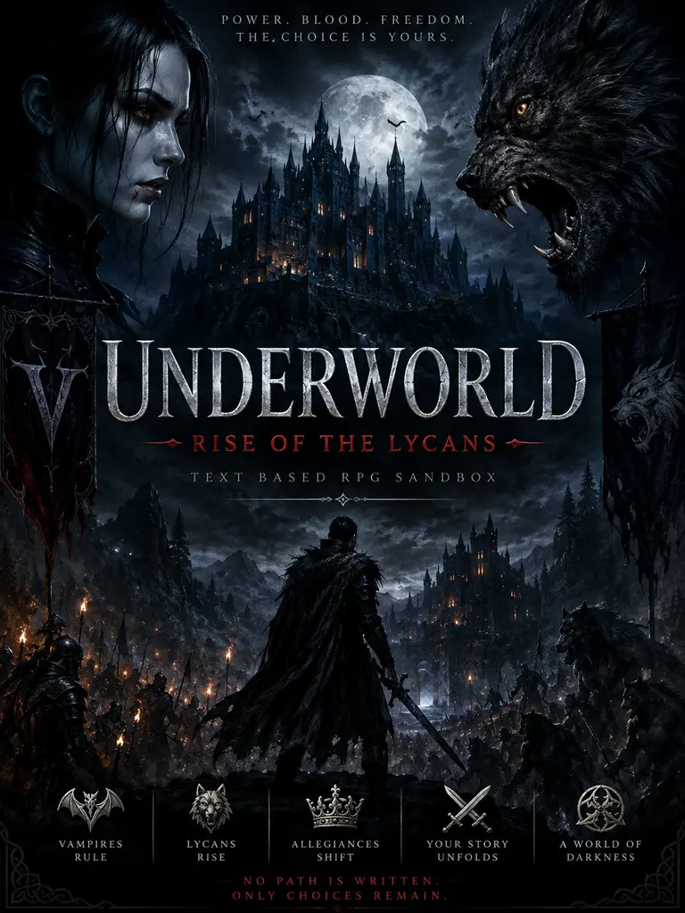 Underworld world rpg vampires or werewolfs Avatar
