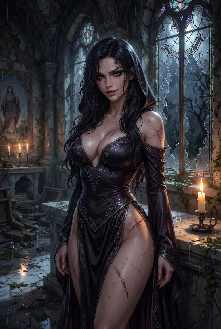Mely Ashenval, the Shadowweaver Avatar