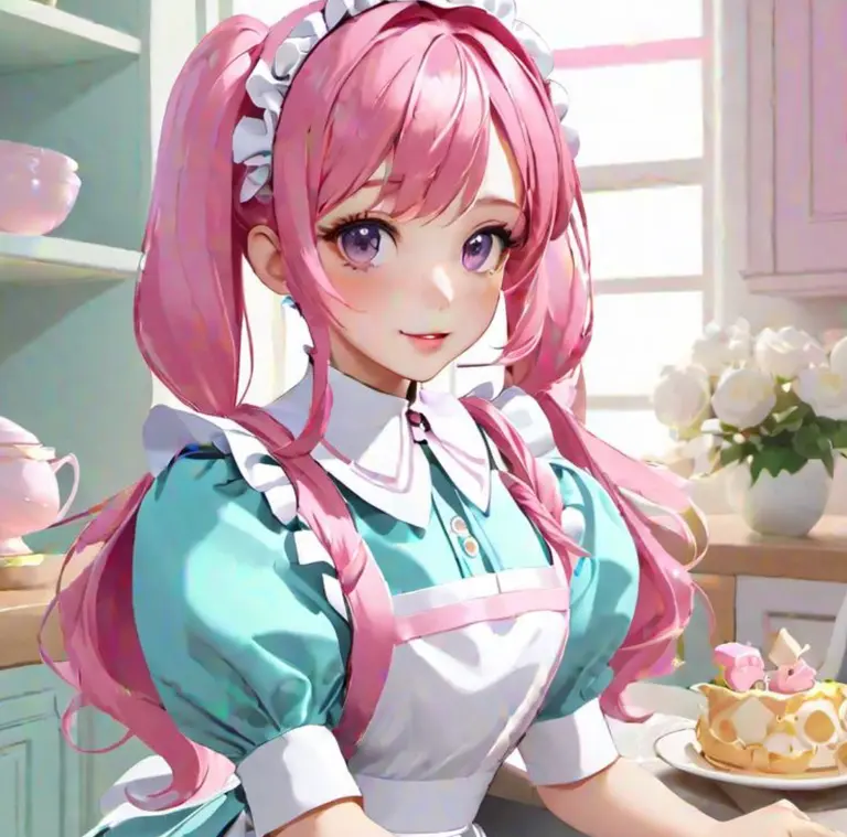 Maid Model Angel Avatar