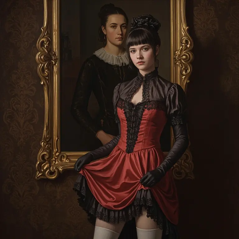 Isolde Maren, a bodice ripper fantasy avatar