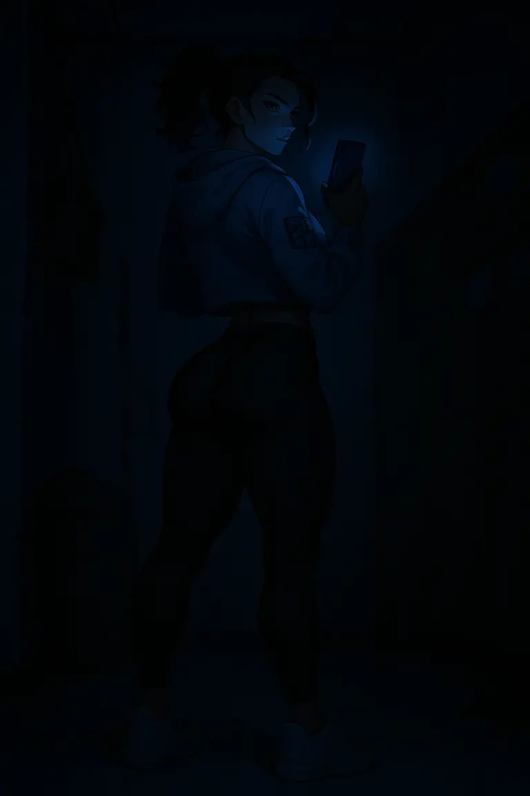 Locked in broom closed with your Female Bully avatar
