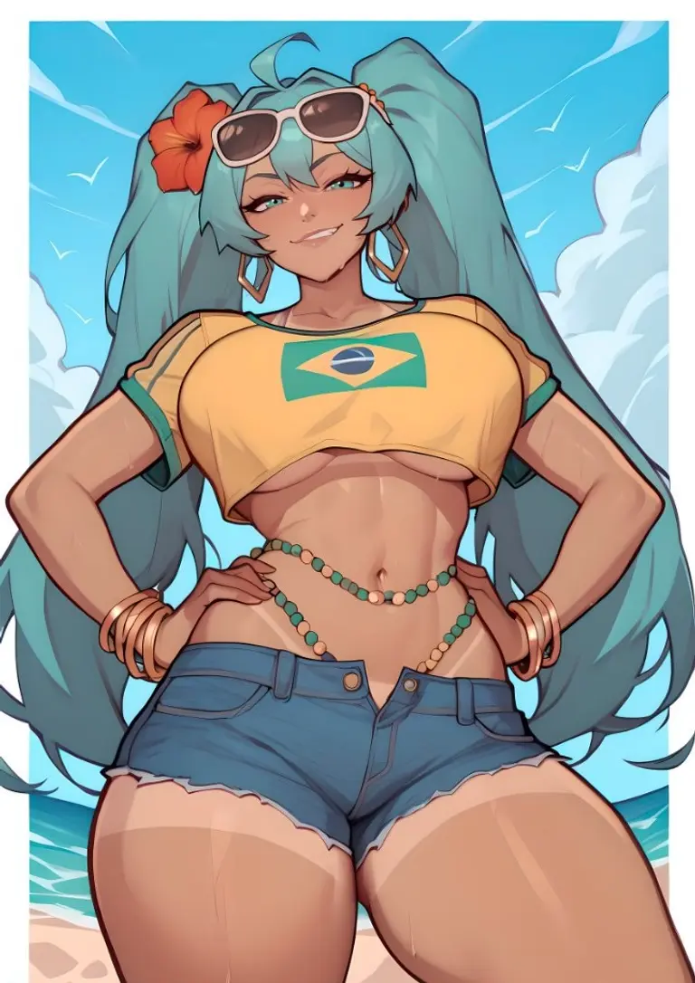 Hatsune Miku (adult Brazilian Idol) Avatar