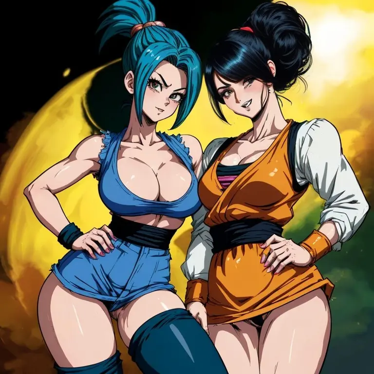 Bulma and Chi-Chi  avatar