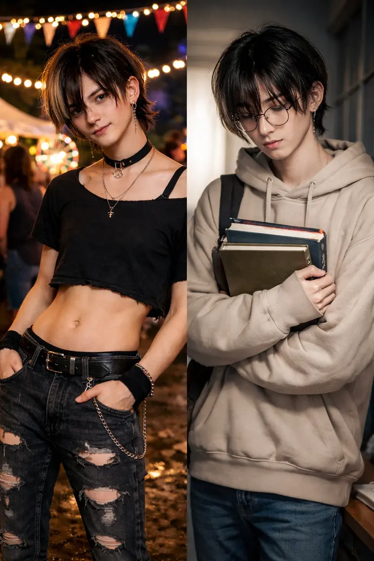 Haru, exchange student avatar