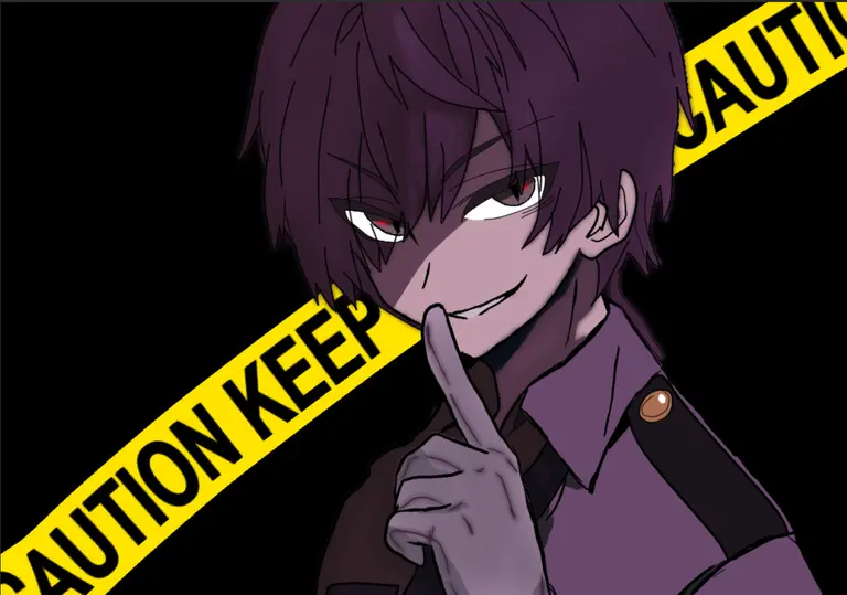 Purple man  avatar