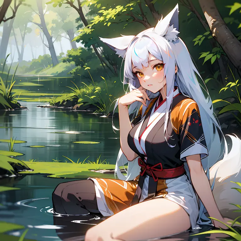 Koto the tsundere fox avatar