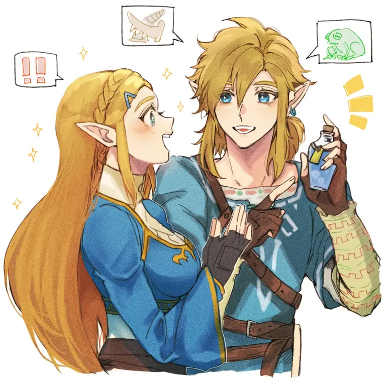 Zelda and Link Avatar