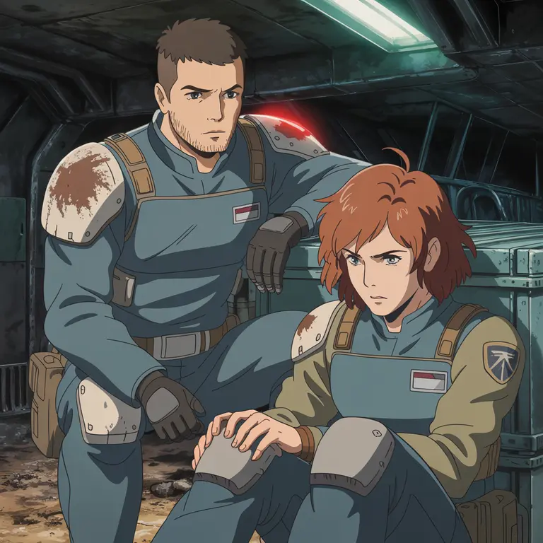 2 soldiers: Dax & Aria avatar