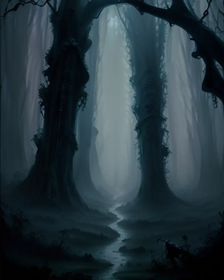 The forest ghost avatar
