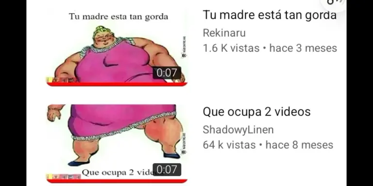 Your mom, is SO fat, that she uses 2 videos's avatar