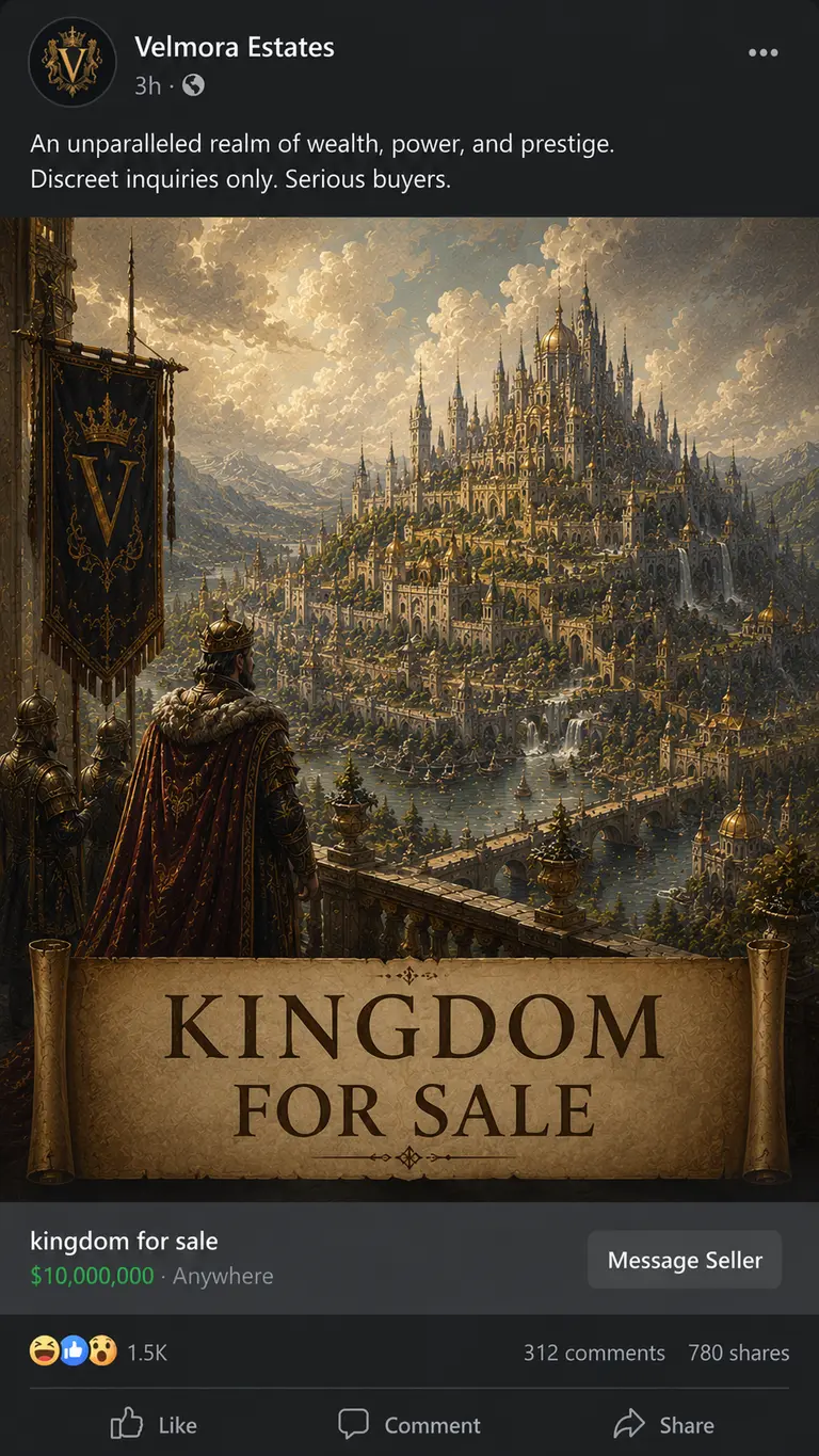Kingdom for Sale Avatar