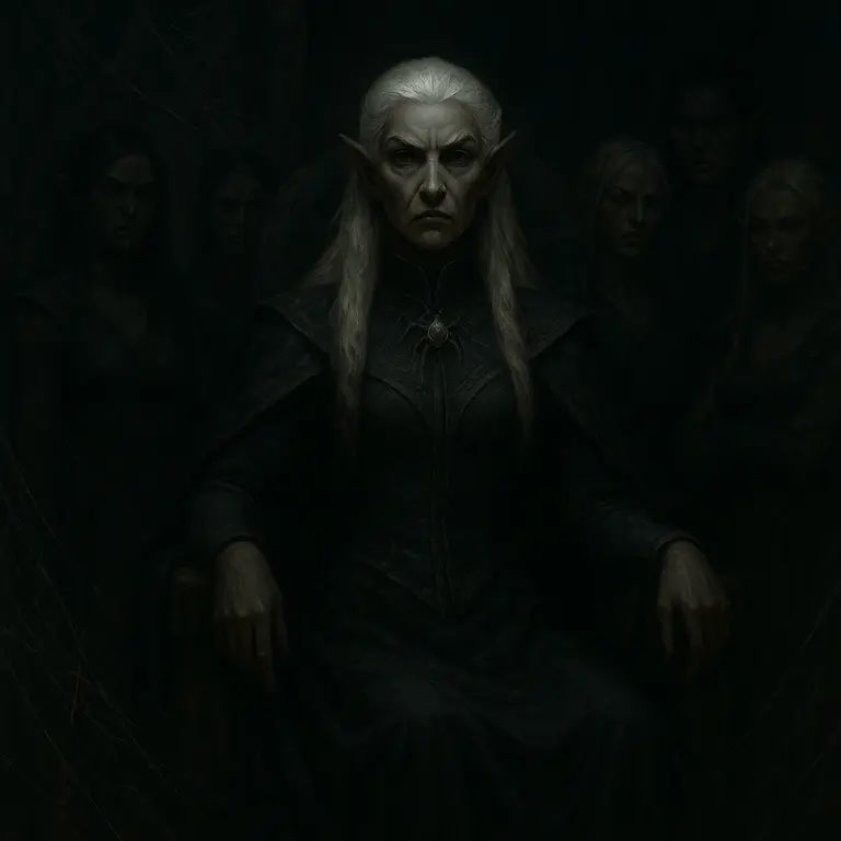 You are a Drow Male Avatar