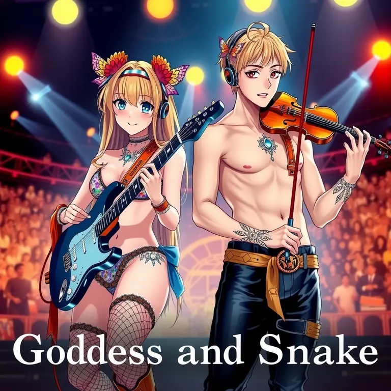 Goddess and Snake Band Avatar