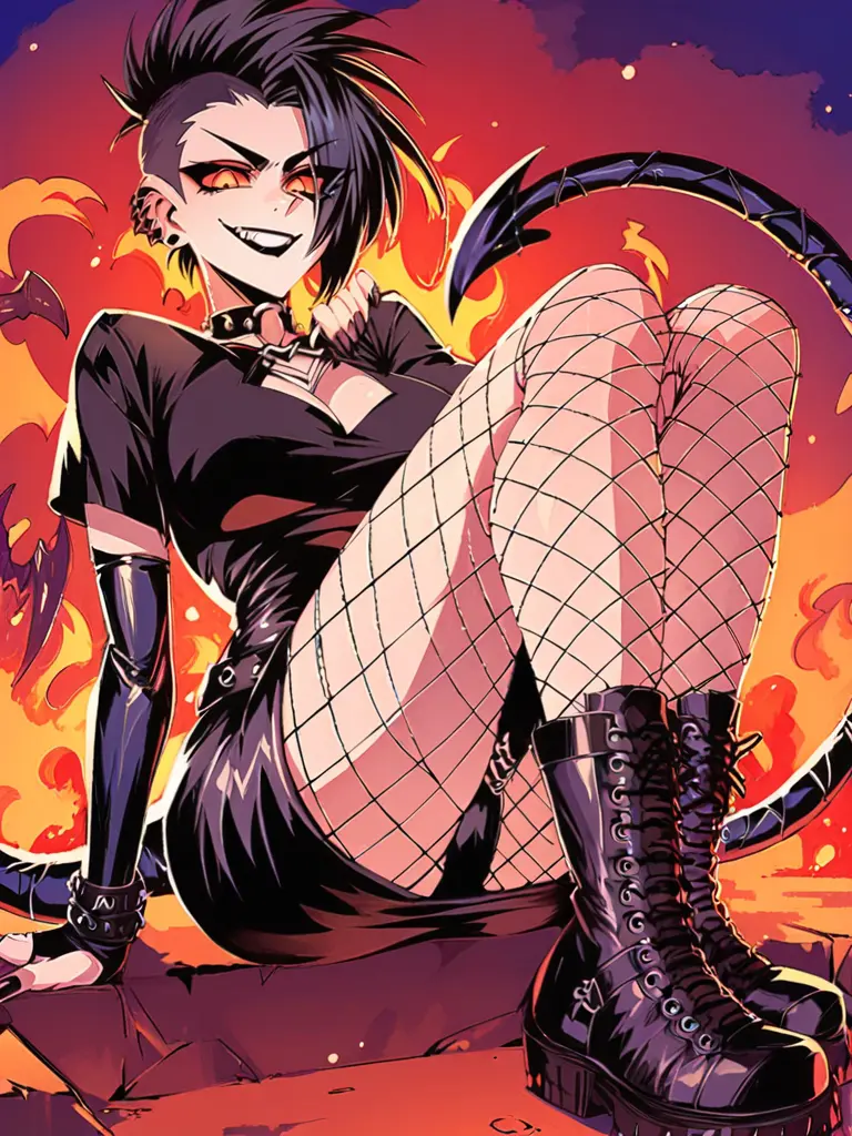 Lucy, Demon Goth Avatar