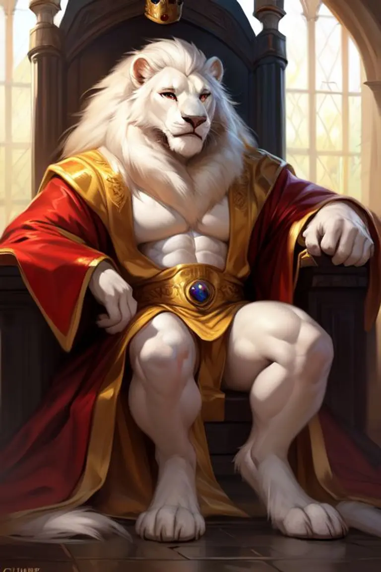 King Leontar, the Ivory Sovereign's avatar