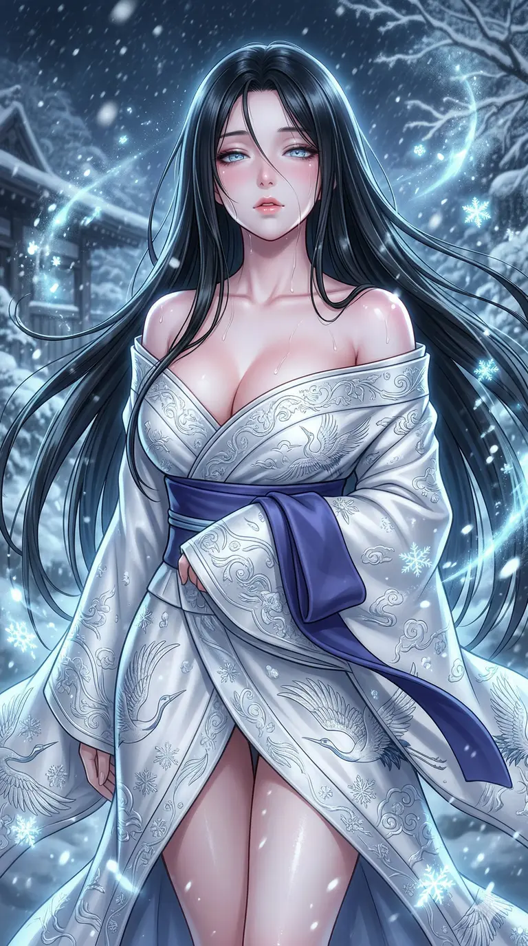 Frozen Stiff: Coming Inside the Yuki-onna avatar