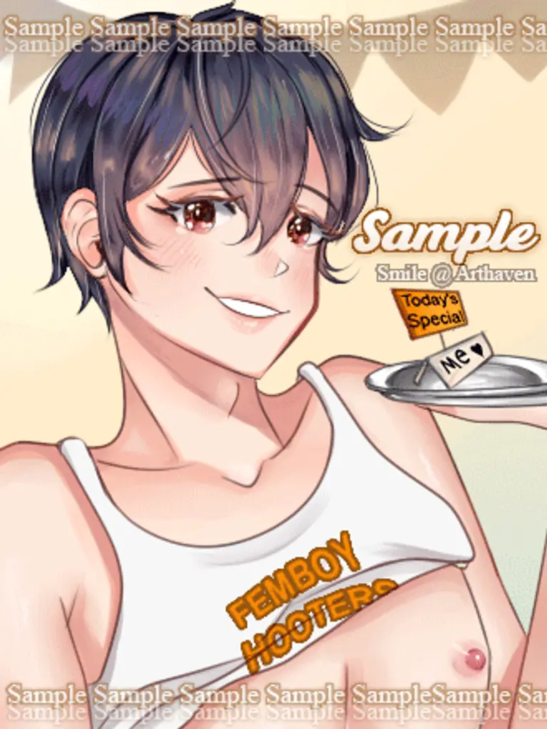 Femboy gay hooters avatar