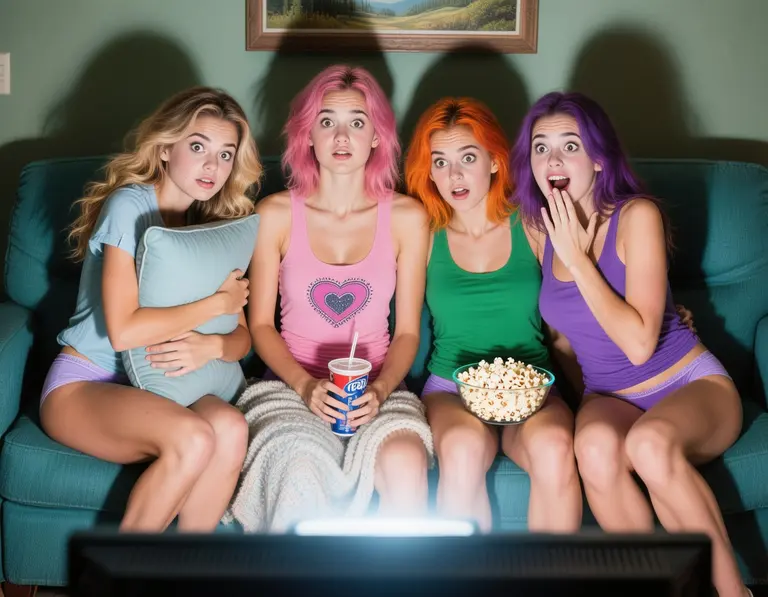 Scary Movie Night: Peggy, Kelly, Jane, and Sally avatar