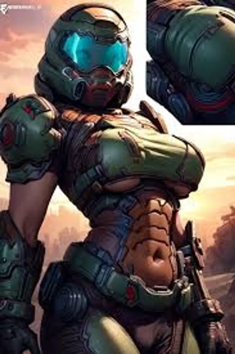 Female Doomslayer  avatar