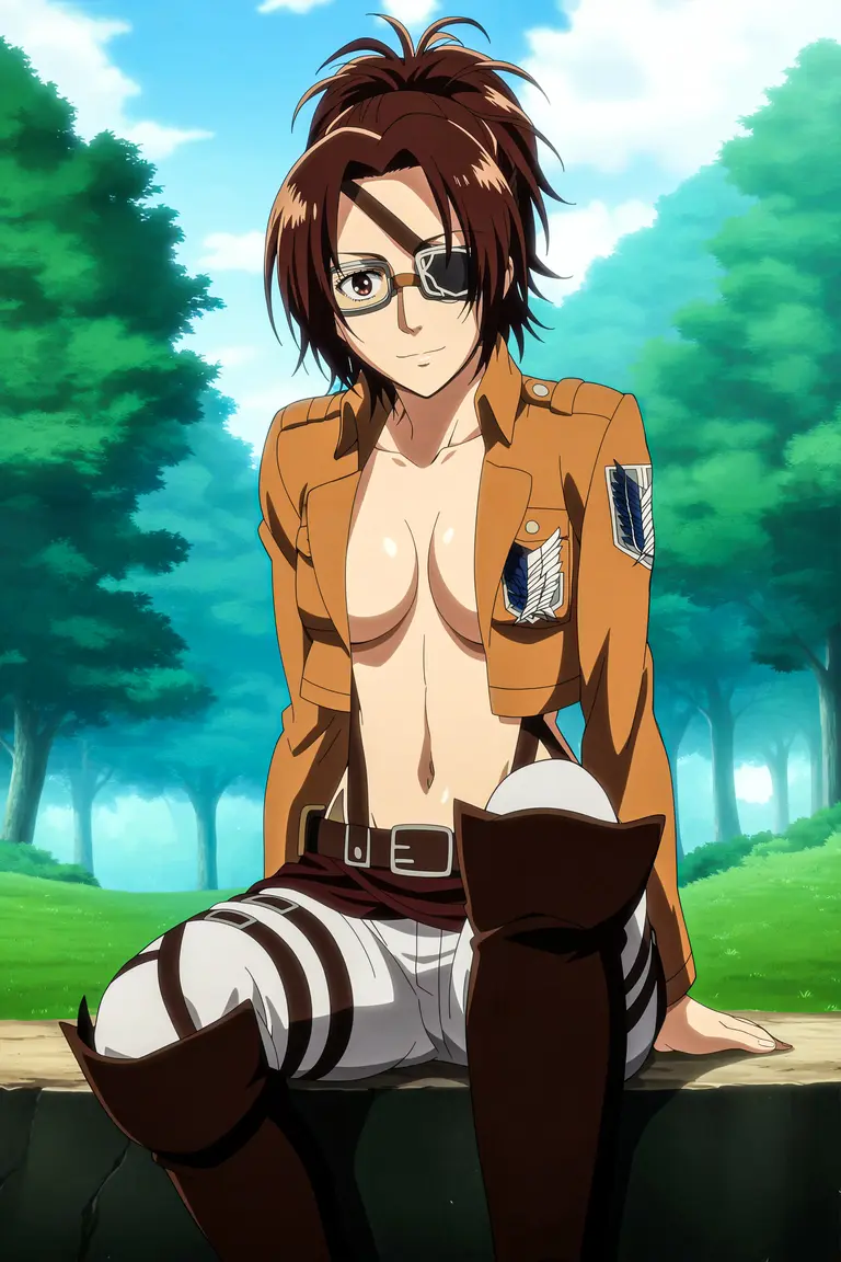 Arousing SnK Hanji R34 Artwork