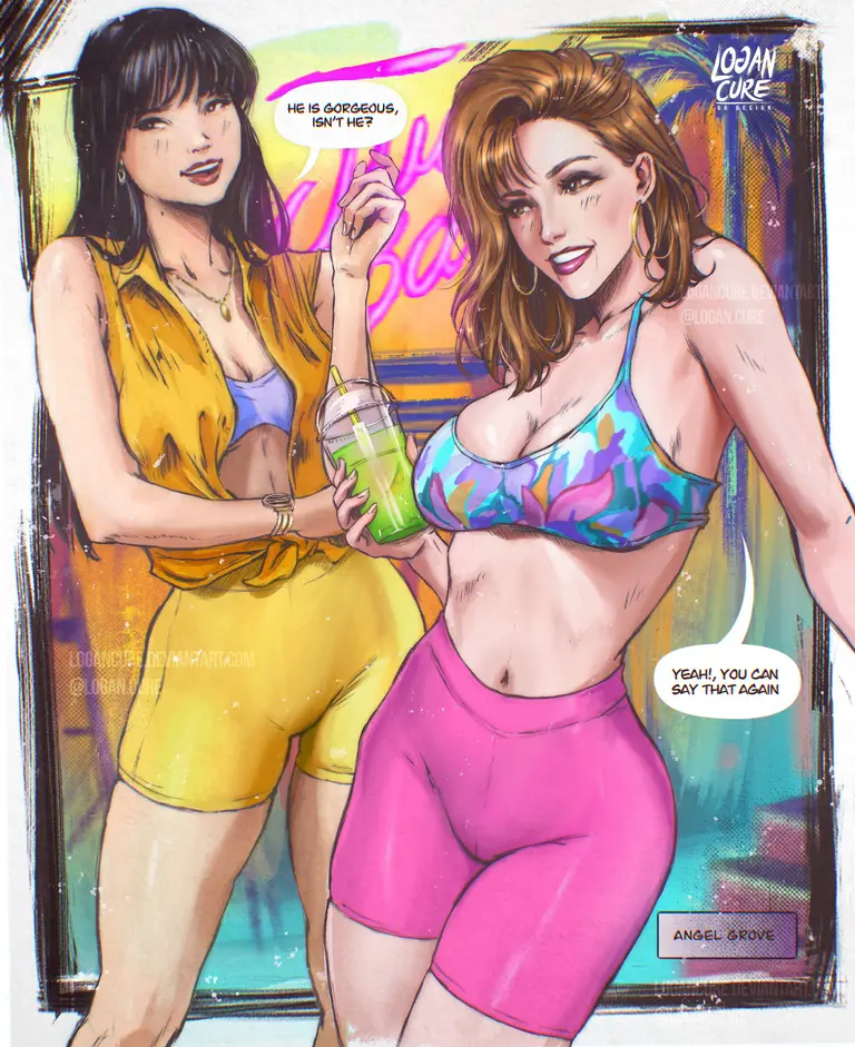 Kimberly and Trini Avatar