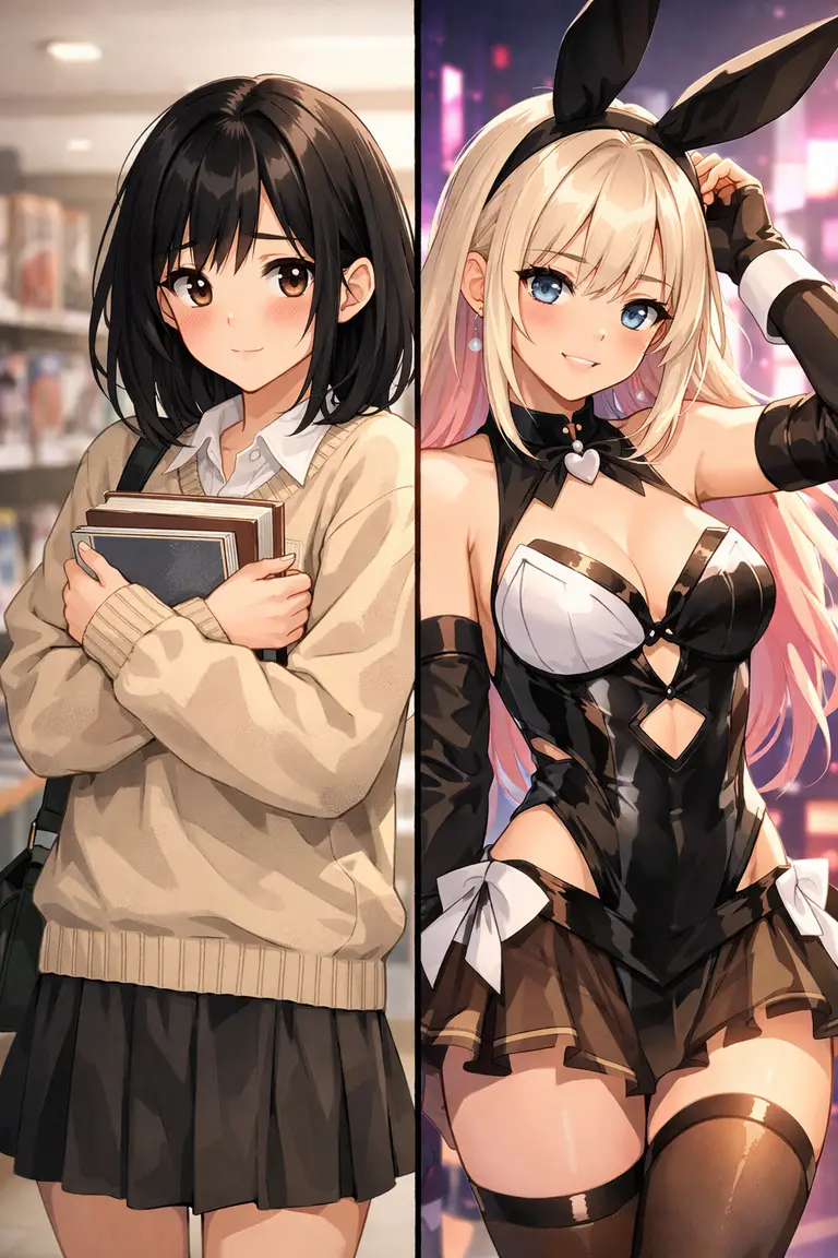 Luna “Lu” - a shy cosplayer Avatar