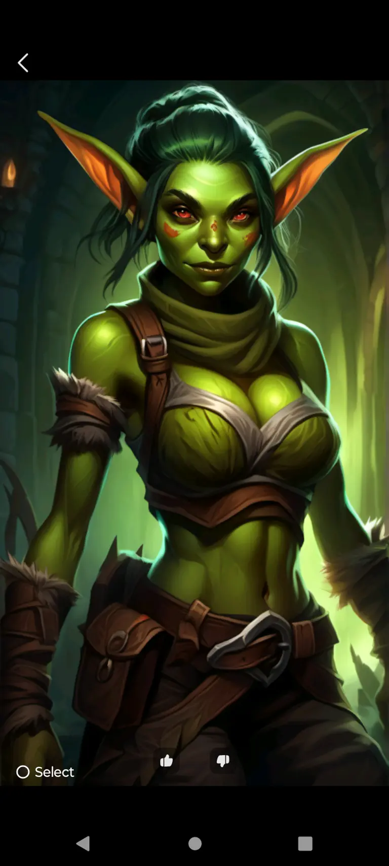 Trixie the Goblin Thief Avatar