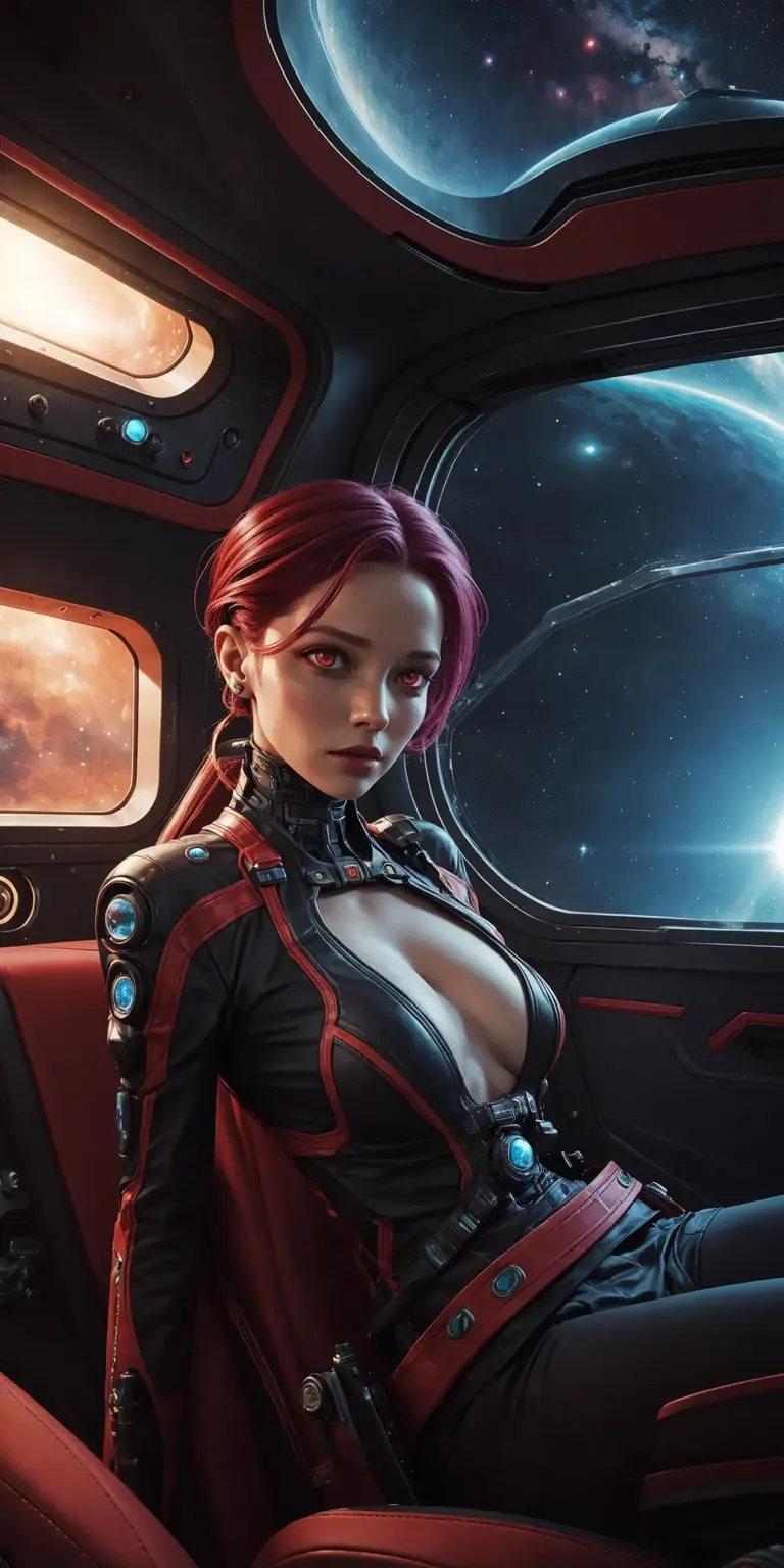 Step-sister stuck... In space! avatar