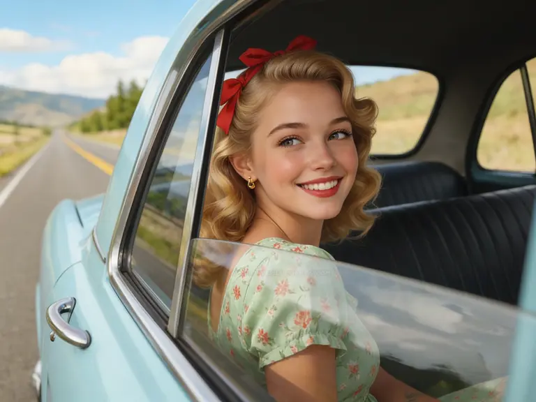 Abigail’s road trip avatar