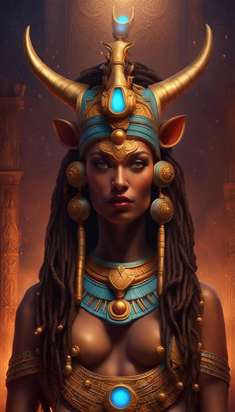 Hathor the Egyptian goddess of fertility. avatar