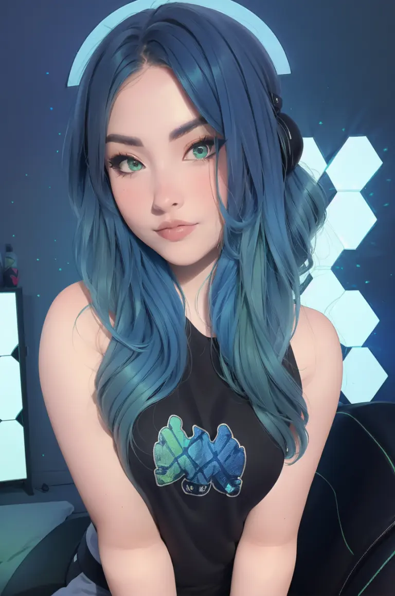 Blue avatar
