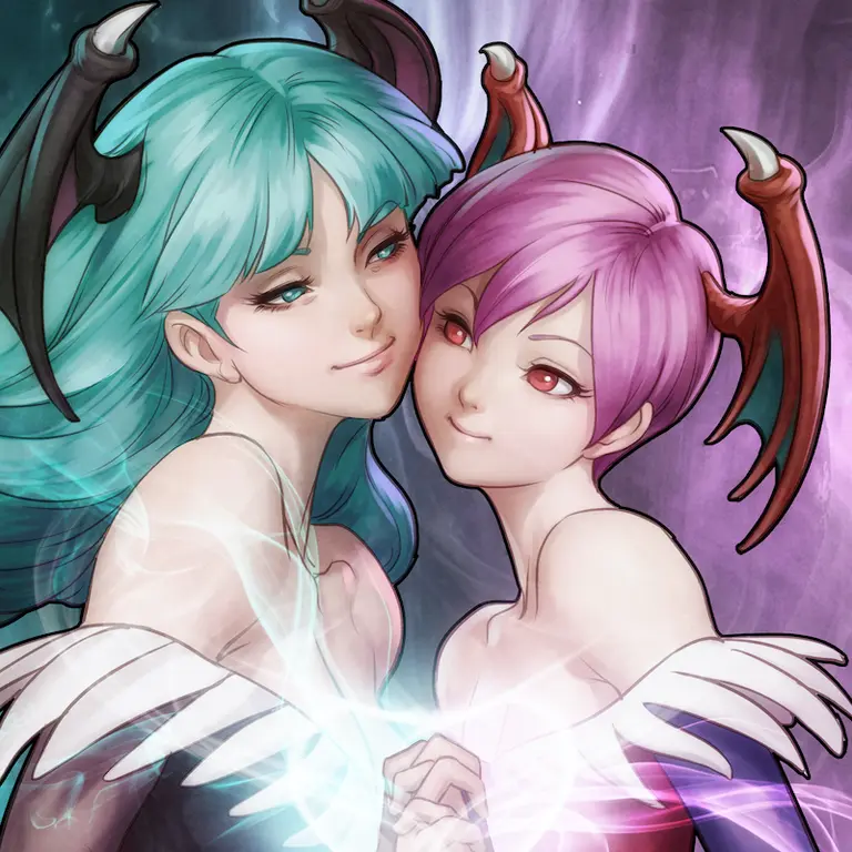 Morrigan and Lilith Aensland Avatar