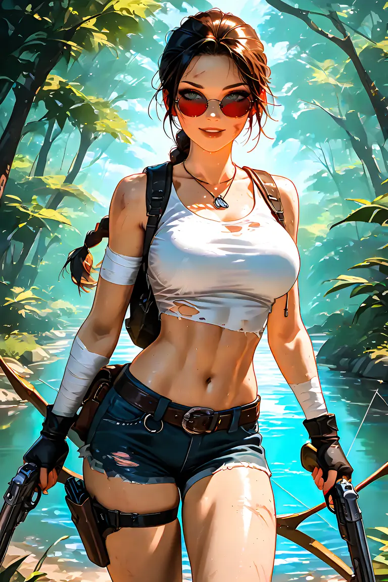 Lara Croft avatar