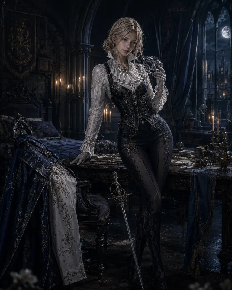 Seraphyne Valemorne, the Veiled Duchess Avatar
