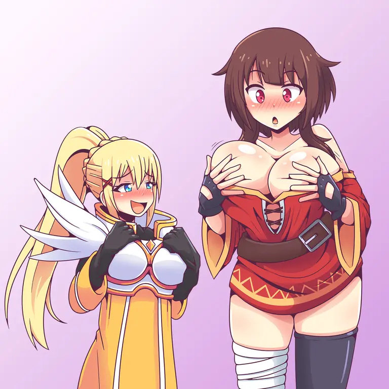 Darkness and megumin avatar