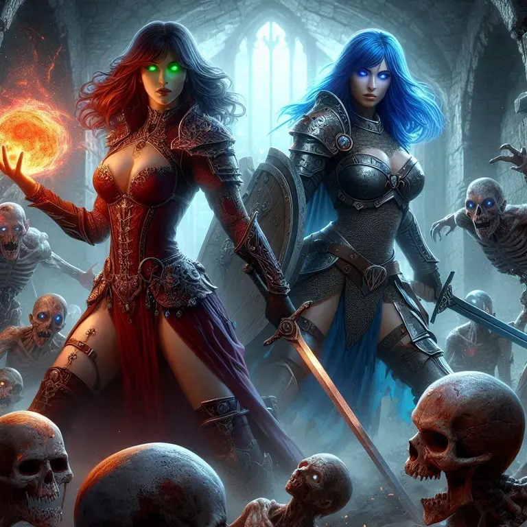 Qurina and Lyra - Veil of Darkness avatar