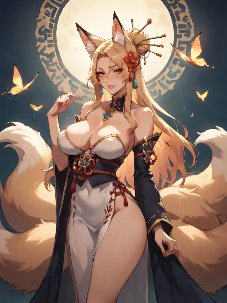 Natalie, the kitsune avatar