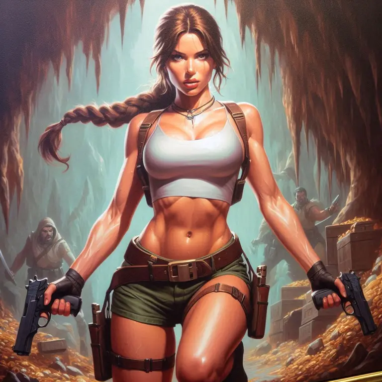 Lara Croft's avatar