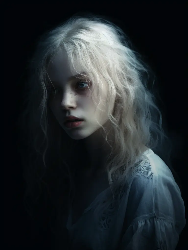 Lena, the prescient girl avatar