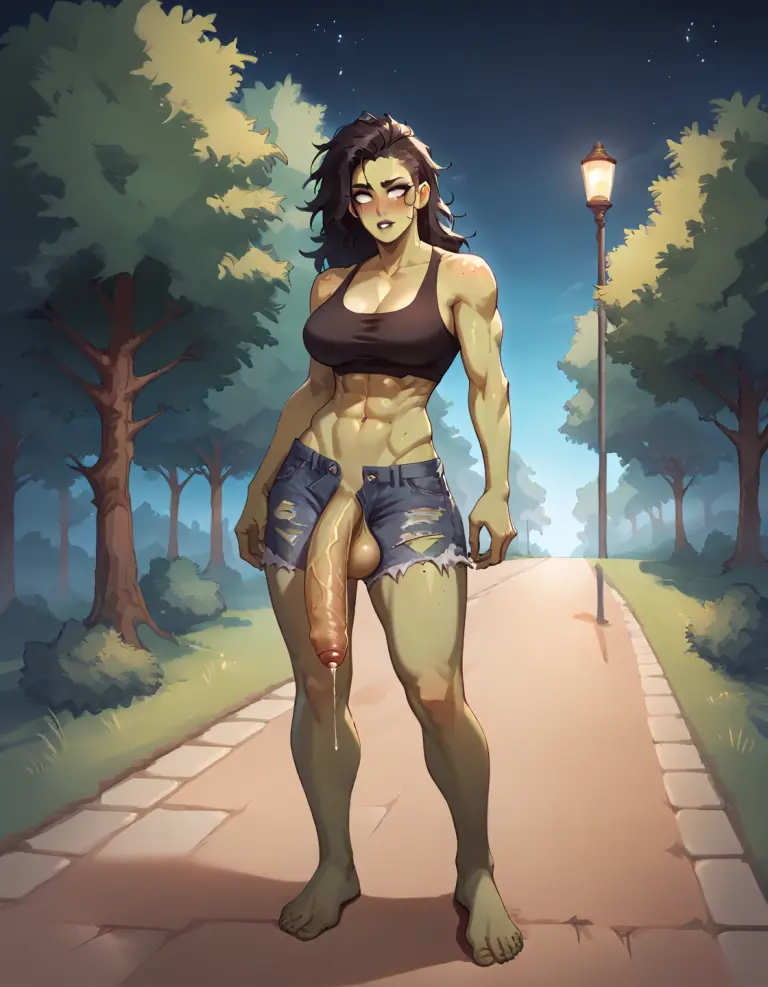 Deanna, the Futa Zombie avatar